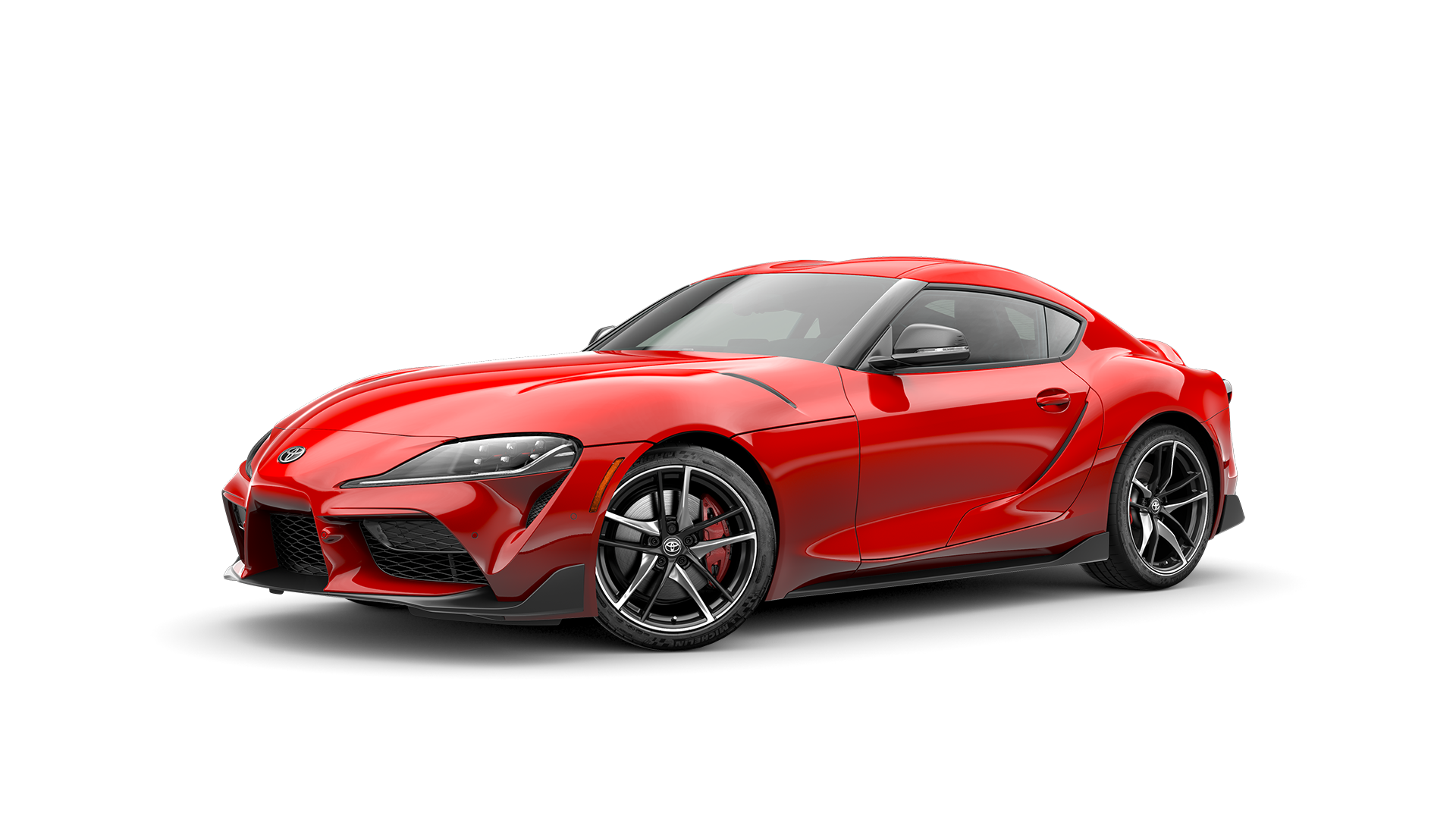 2021 Toyota Supra in Renaissance Red 2.0.