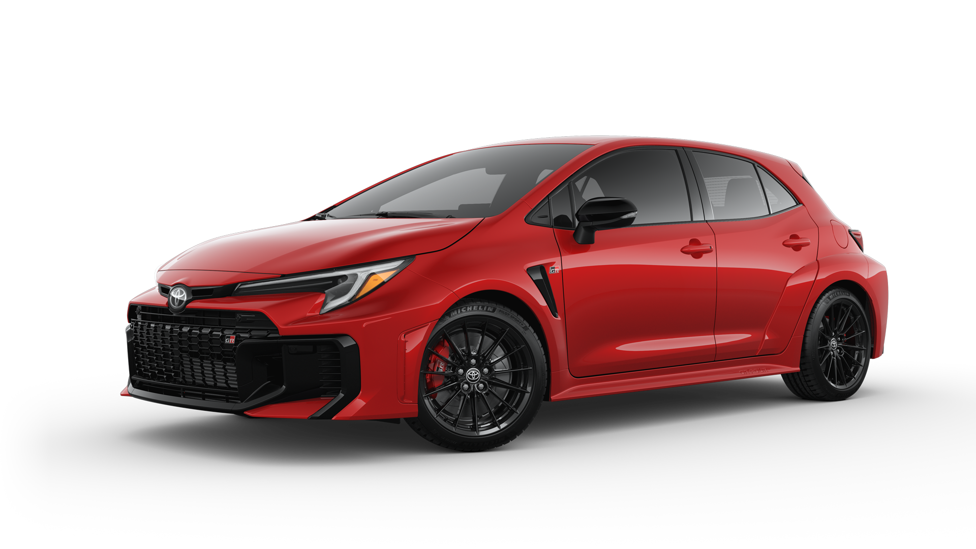 Three-sixty image of 2025 GR Corolla in Supersonic Red*