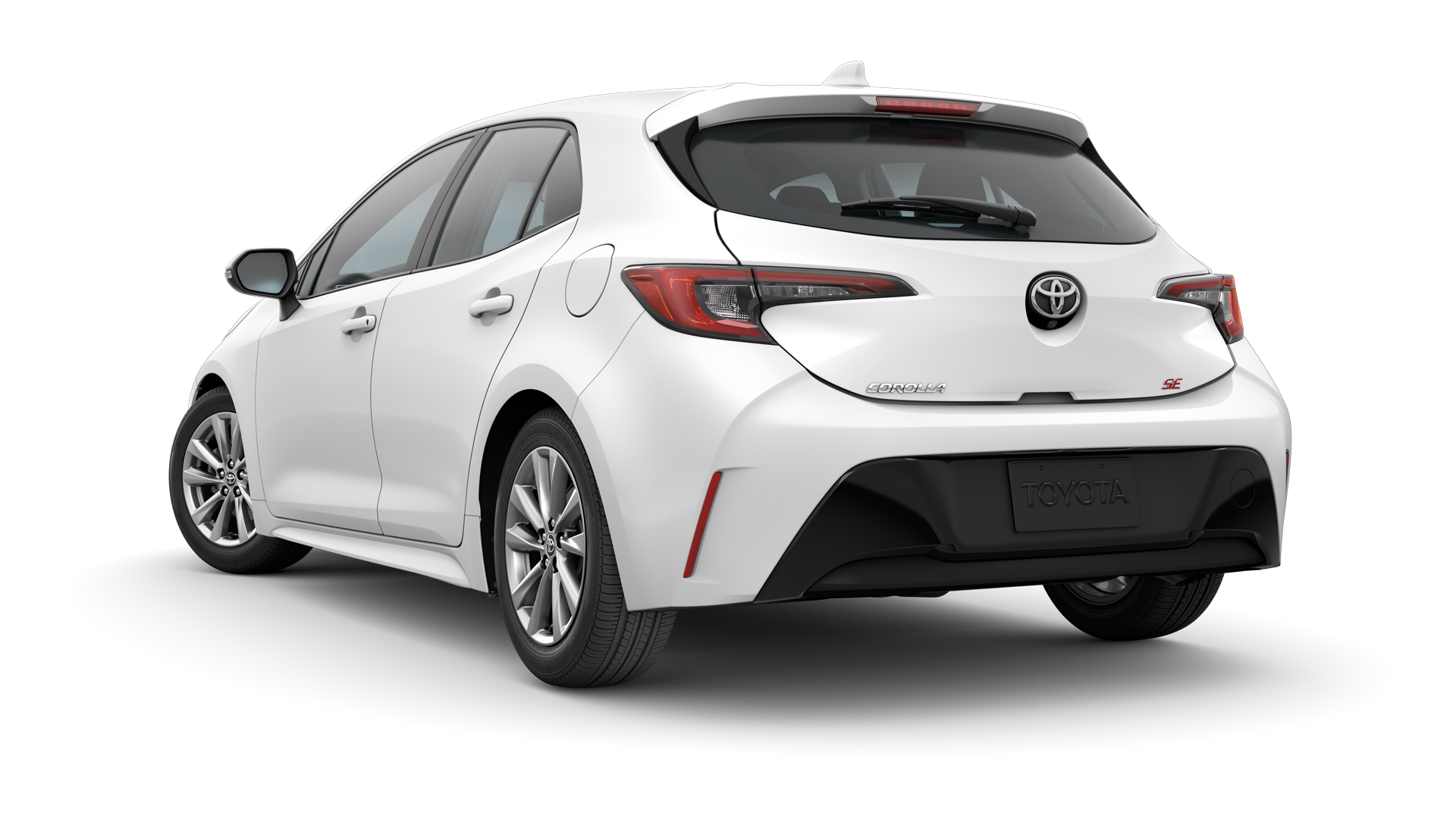 2024 Toyota Hatchback in Ice Cap.