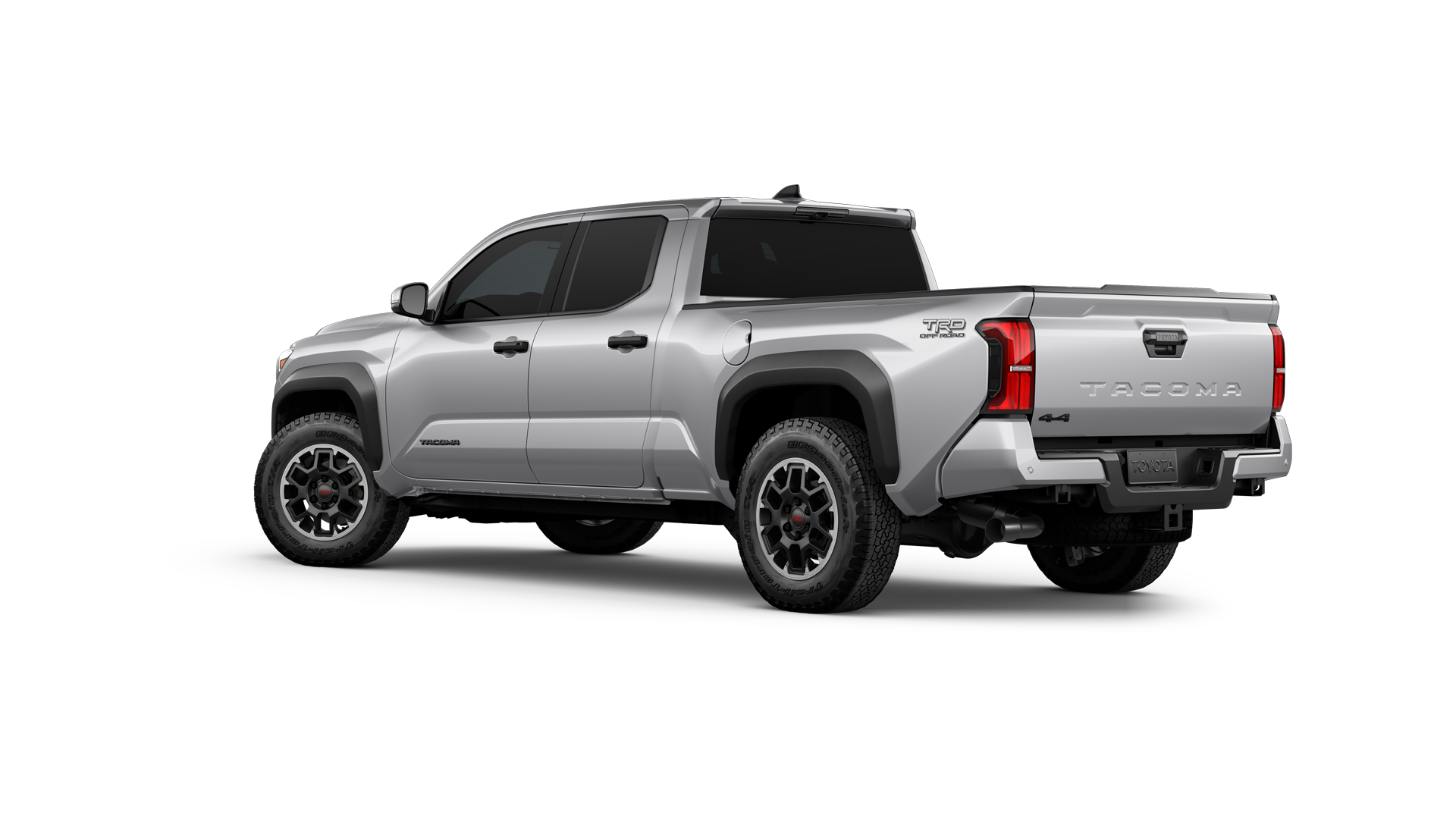 2024 Toyota Tacoma in Celestial Silver Metallic.