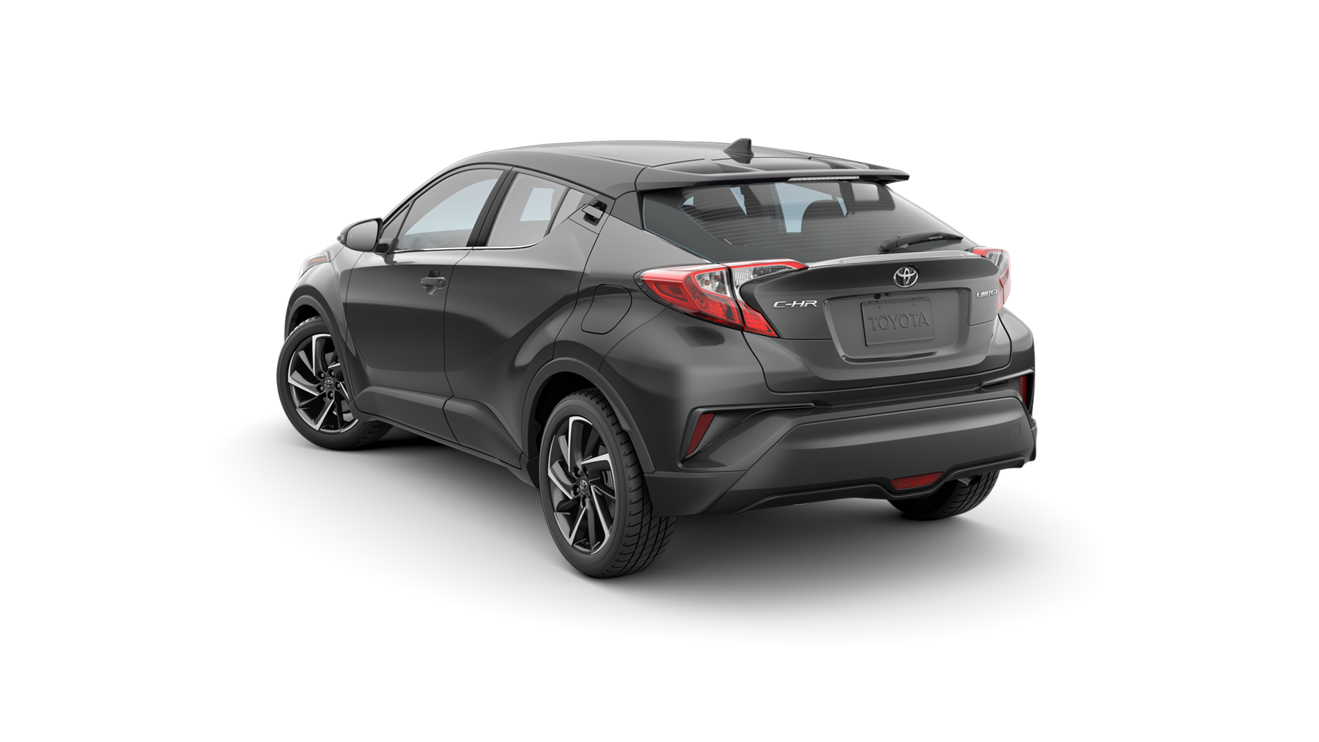 2022 Toyota C-HR in Magnetic Gray Metallic/Black Roof.