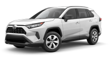 2021 Toyota RAV4 LE.