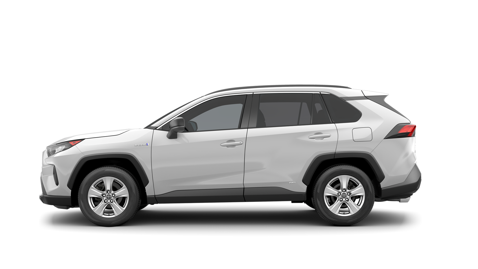 2021 Toyota RAV4 in Super White.