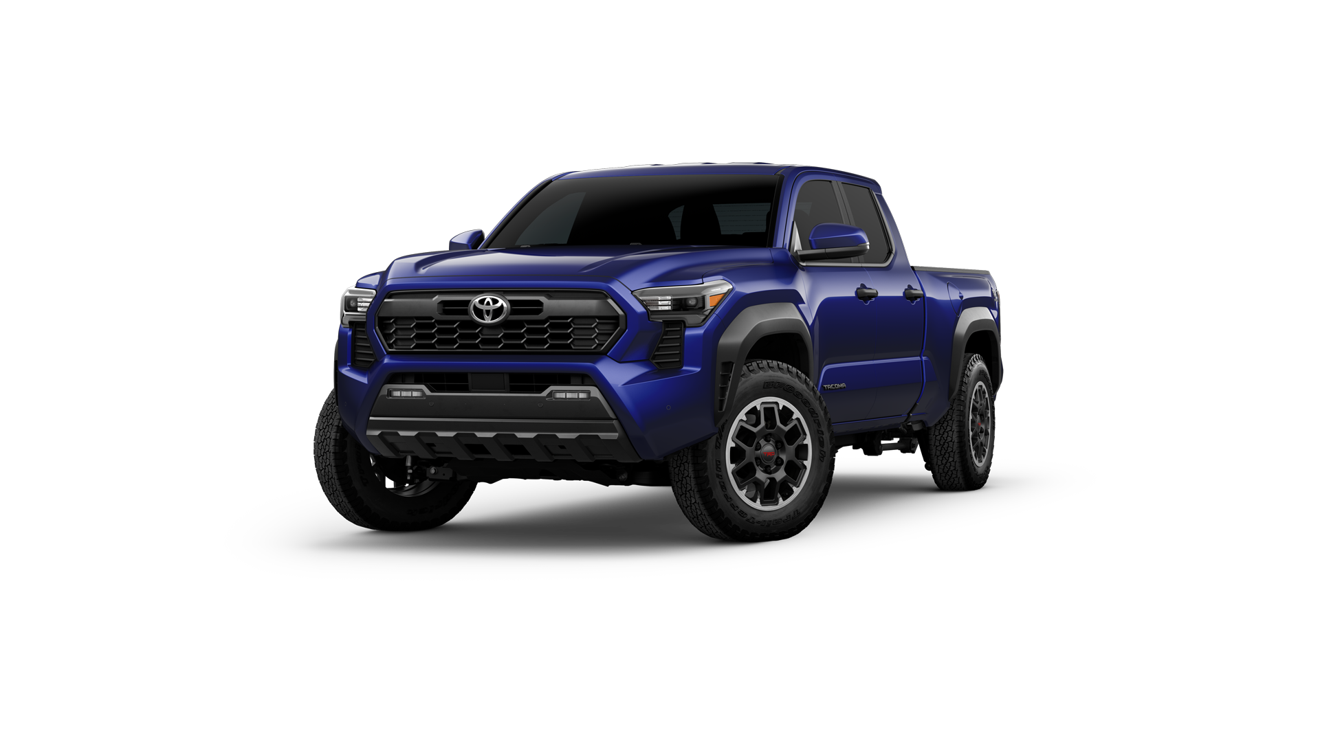 2024 Toyota Tacoma in Blue Crush Metallic.