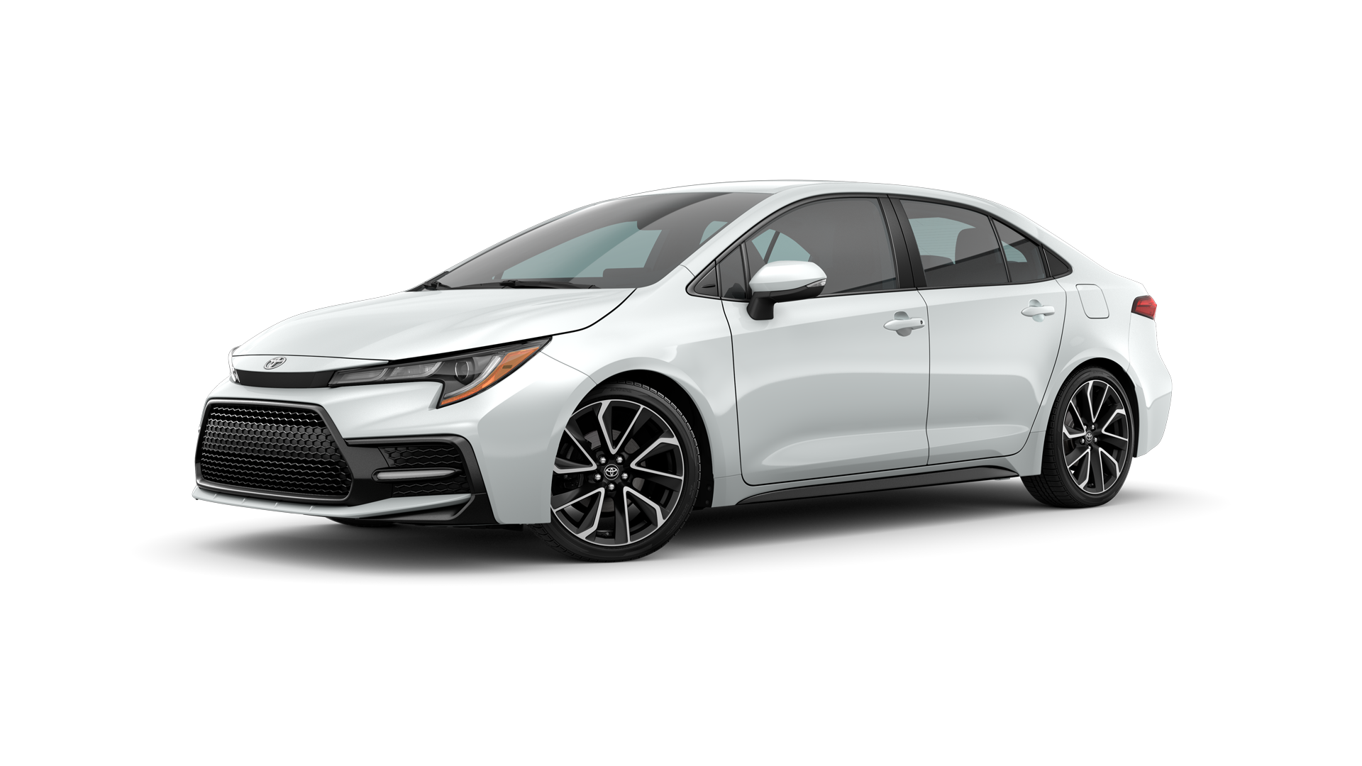 2022 Toyota Corolla in Windchill Pearl.