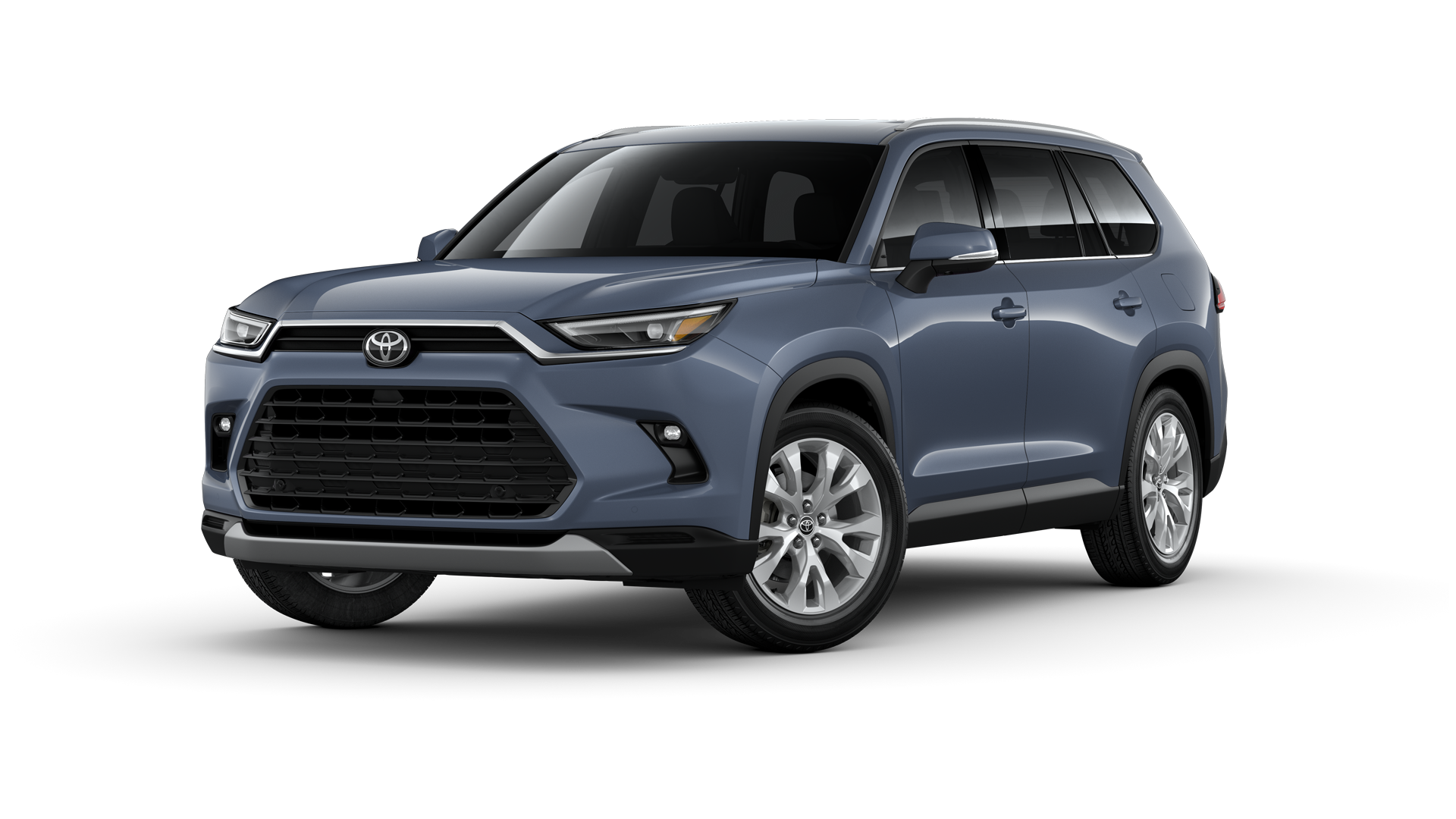 2024 Toyota Highlander in Storm Cloud.