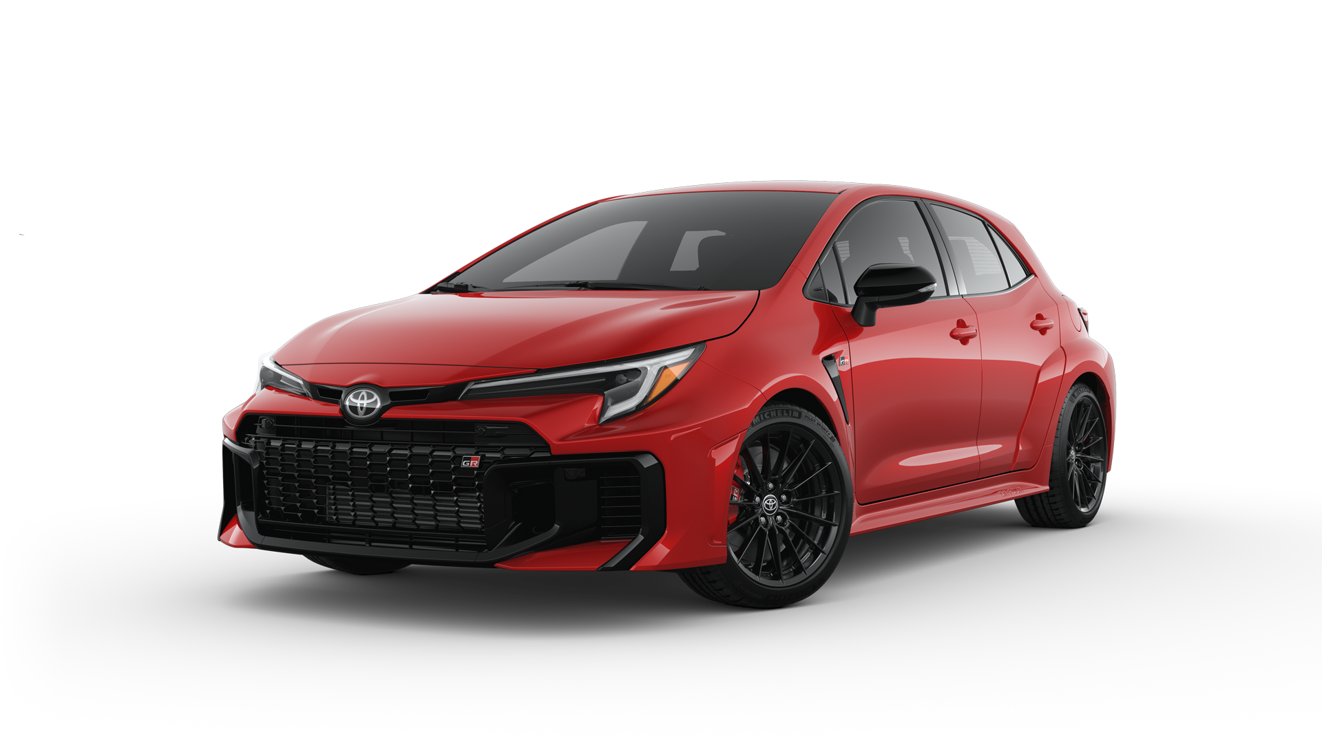 Three-sixty image of 2025 GR Corolla in Supersonic Red*