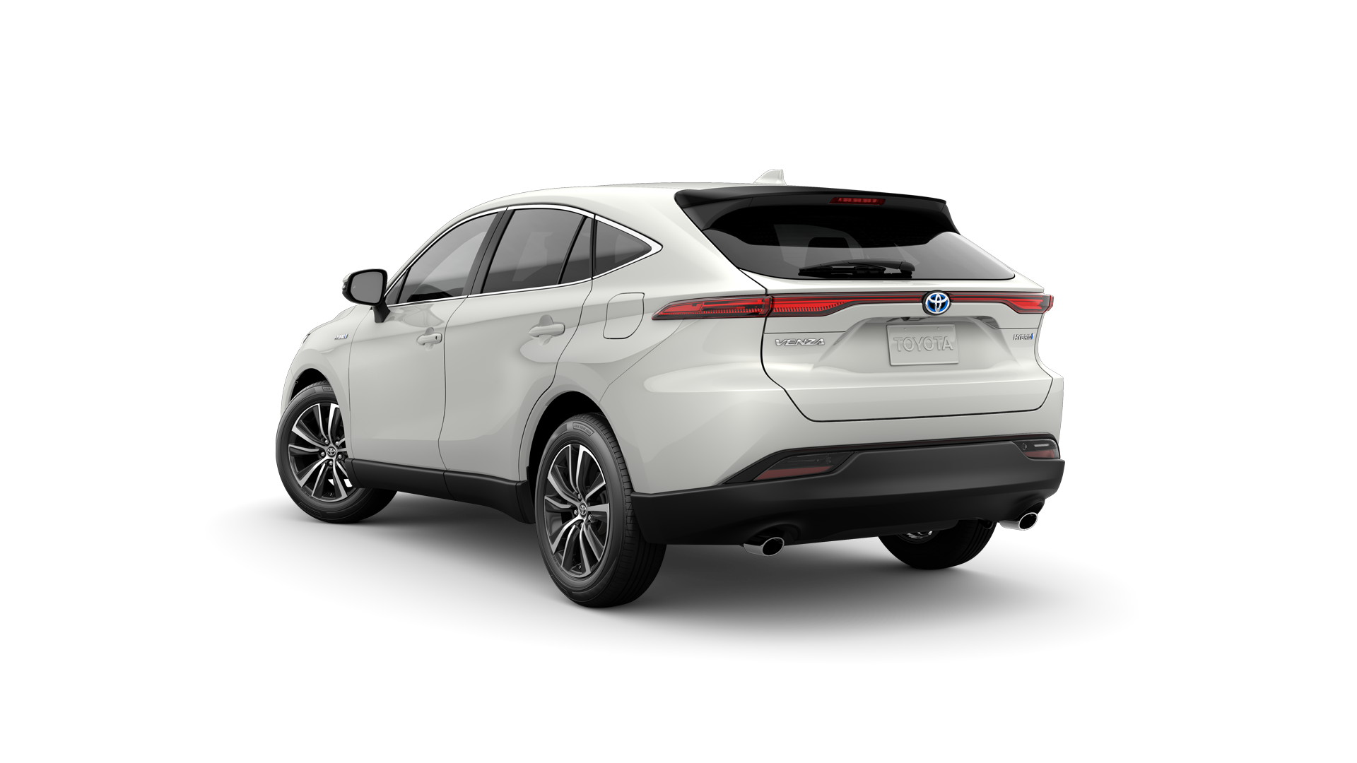 2022 Toyota Venza in Blizzard Pearl.