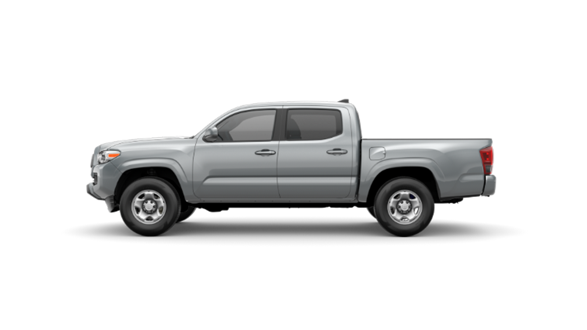 2021 Toyota Tacoma in Silver Sky Metallic.