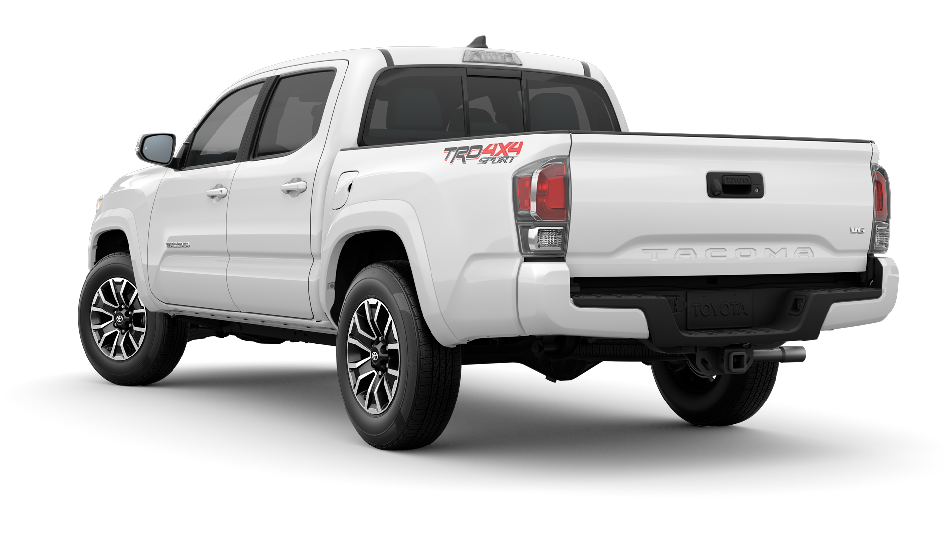 2022 Toyota Tacoma in Super White.
