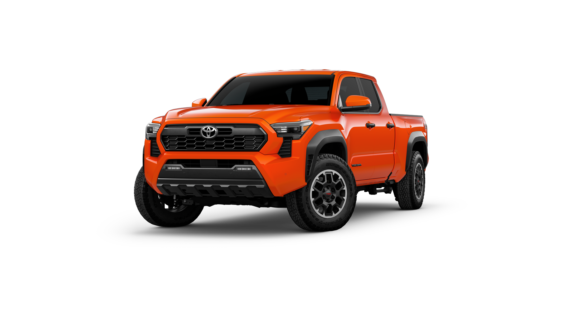 2024 Toyota Tacoma in Solar Octane.