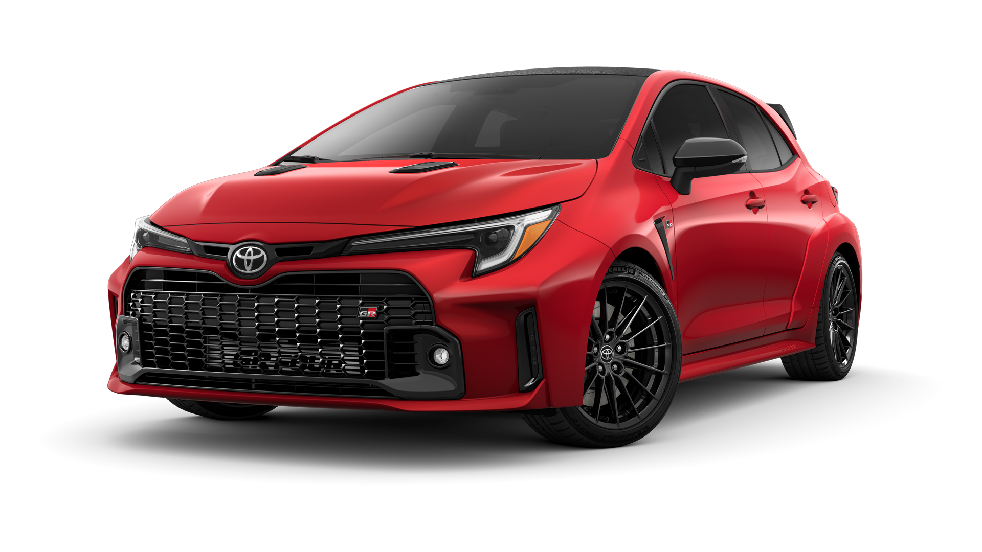 2023 Toyota Corolla in Supersonic Red*.