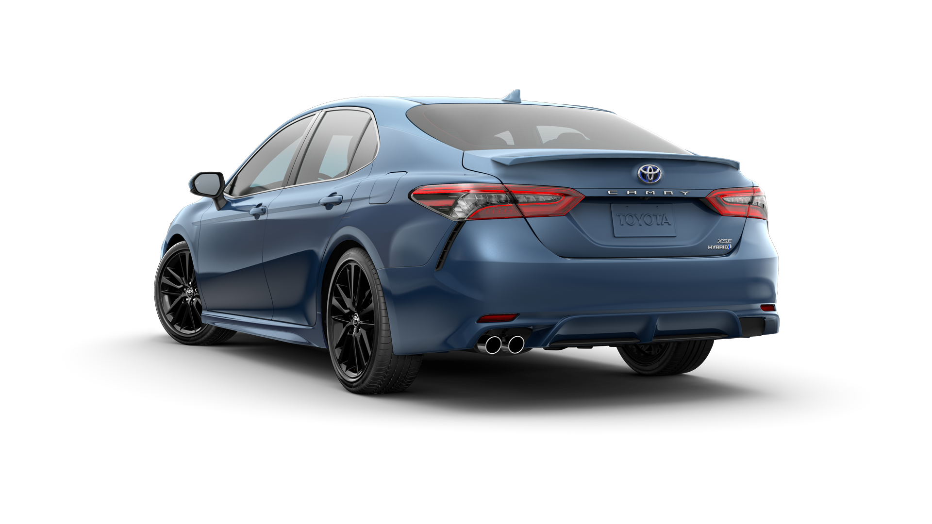 2024 Toyota Hybrid in Cavalry Blue.