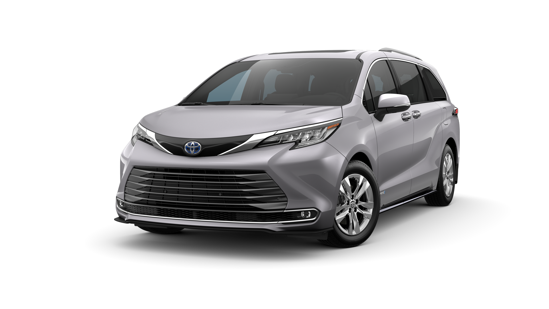 2021 Toyota Sienna in Celestial Silver Metallic.