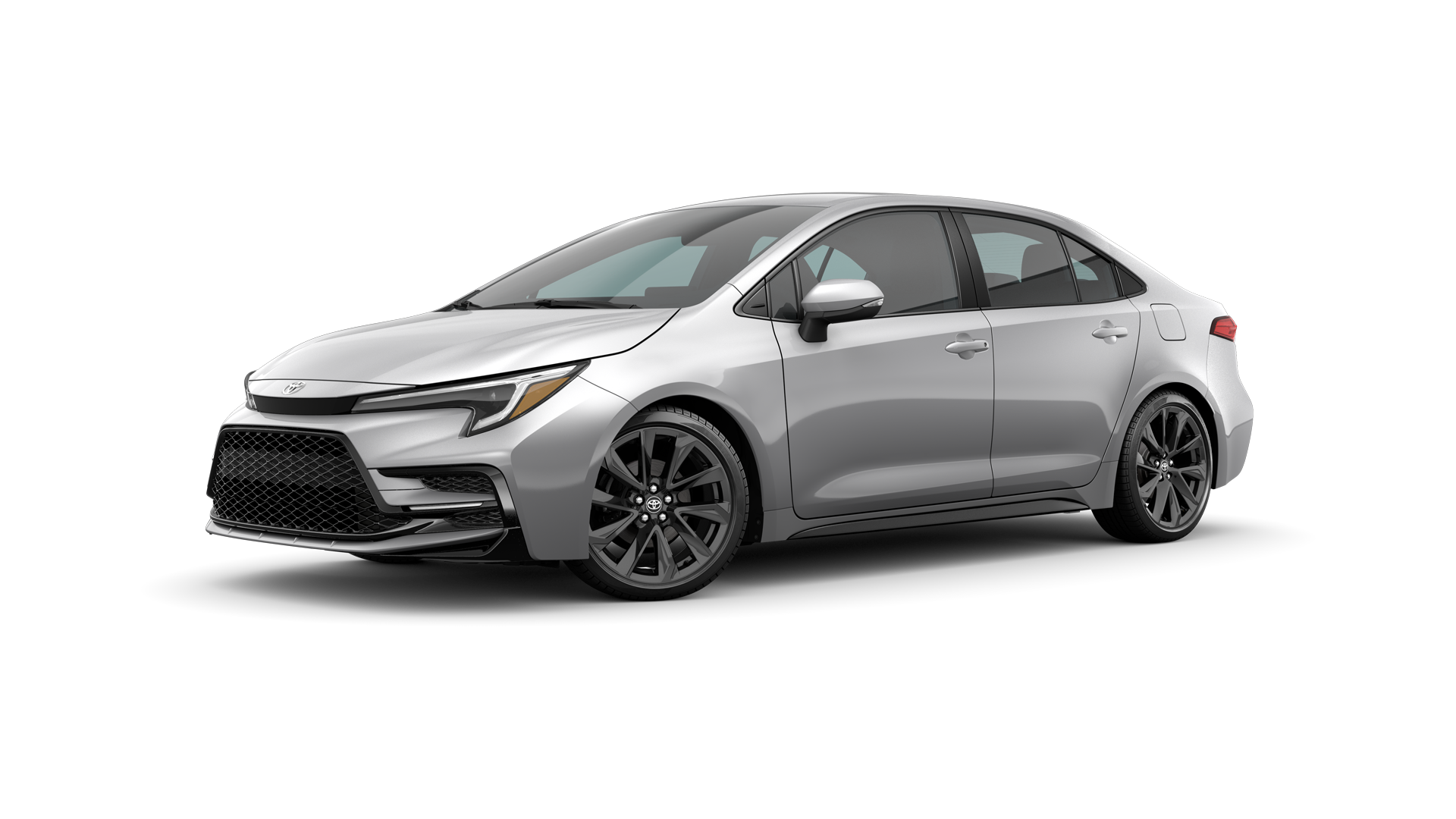 2023 Toyota Corolla in Classic Silver Metallic.