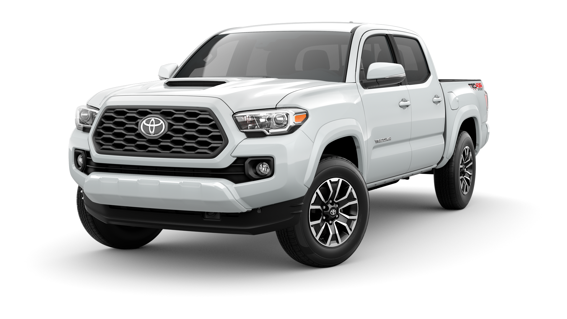 2022 Toyota Tacoma in Wind Chill Pearl.