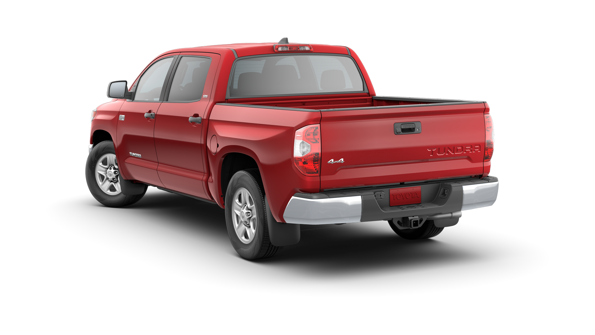 2021 Toyota Tundra in Barcelona Red Metallic.