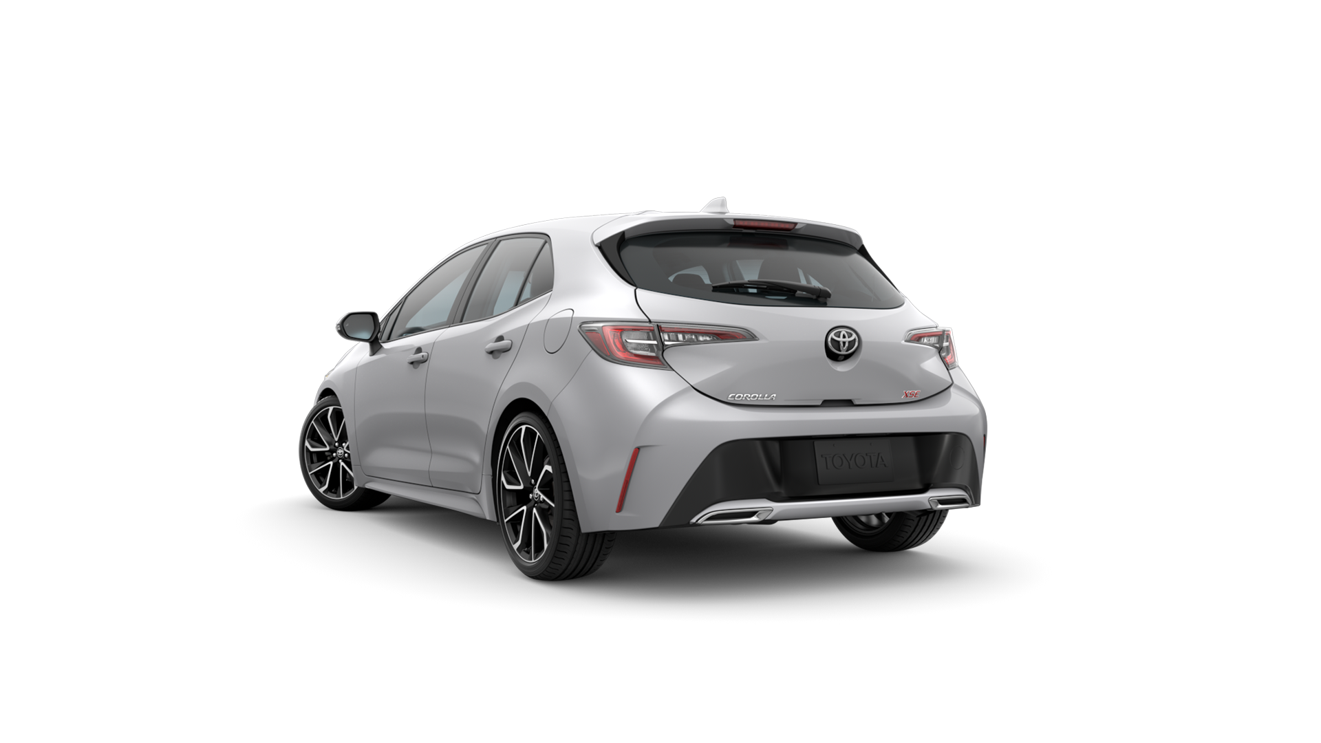 2021 Toyota Hatchback in Classic Silver Metallic.