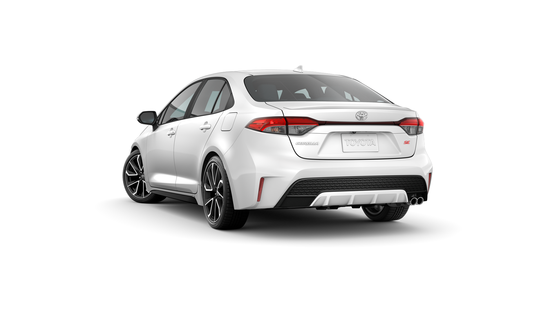 2022 Toyota Corolla in Super White.