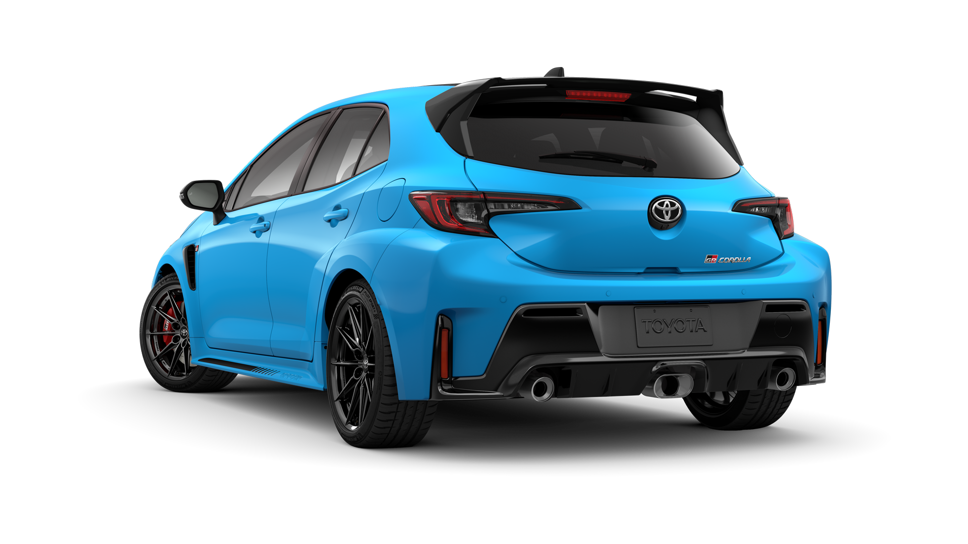 Three-sixty image of 2024 GR Corolla in Blue Flame
