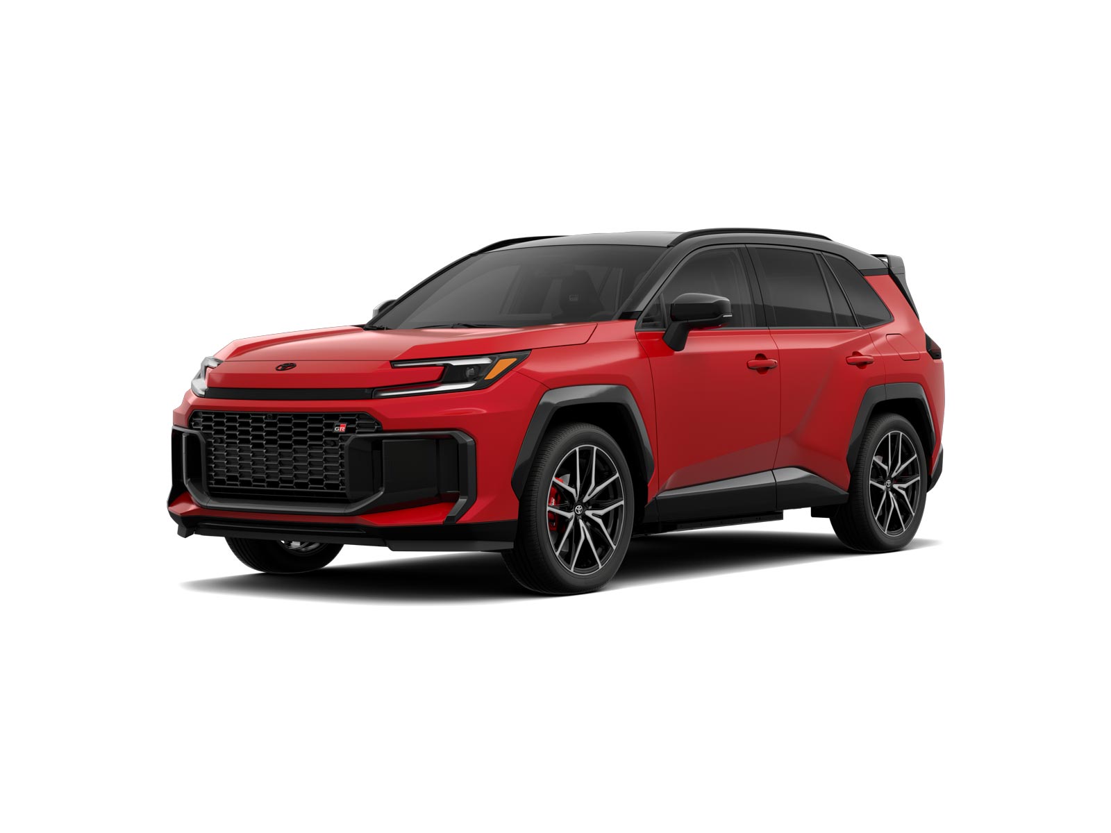 Three-sixty image of 2026 RAV4 Plug-in Hybrid in Supersonic Red w/ Black roof