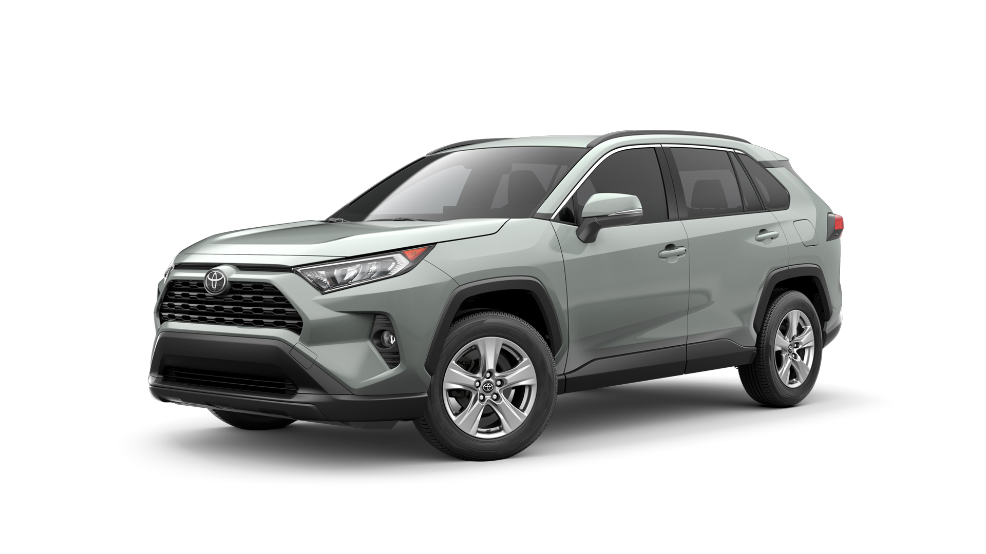 2021 Toyota RAV4 in Lunar Rock.