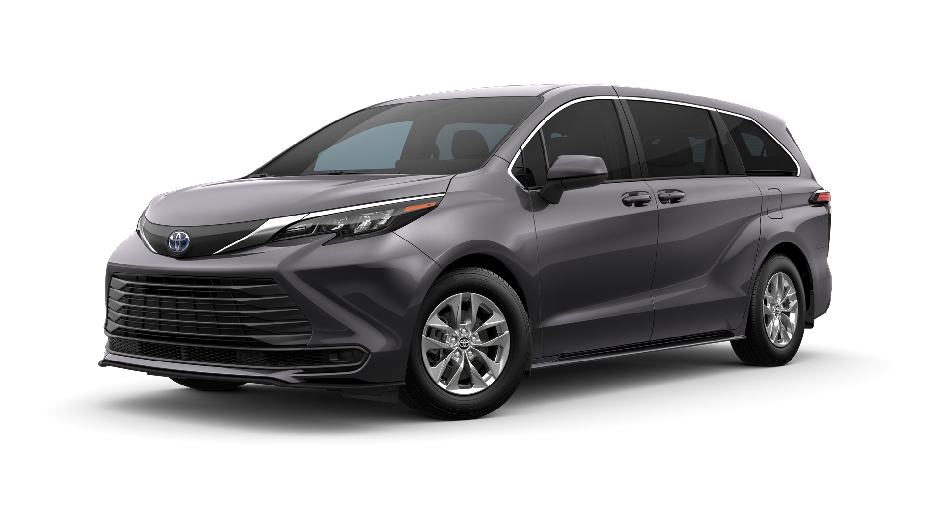 2024 Toyota Sienna in Predawn Gray Mica.