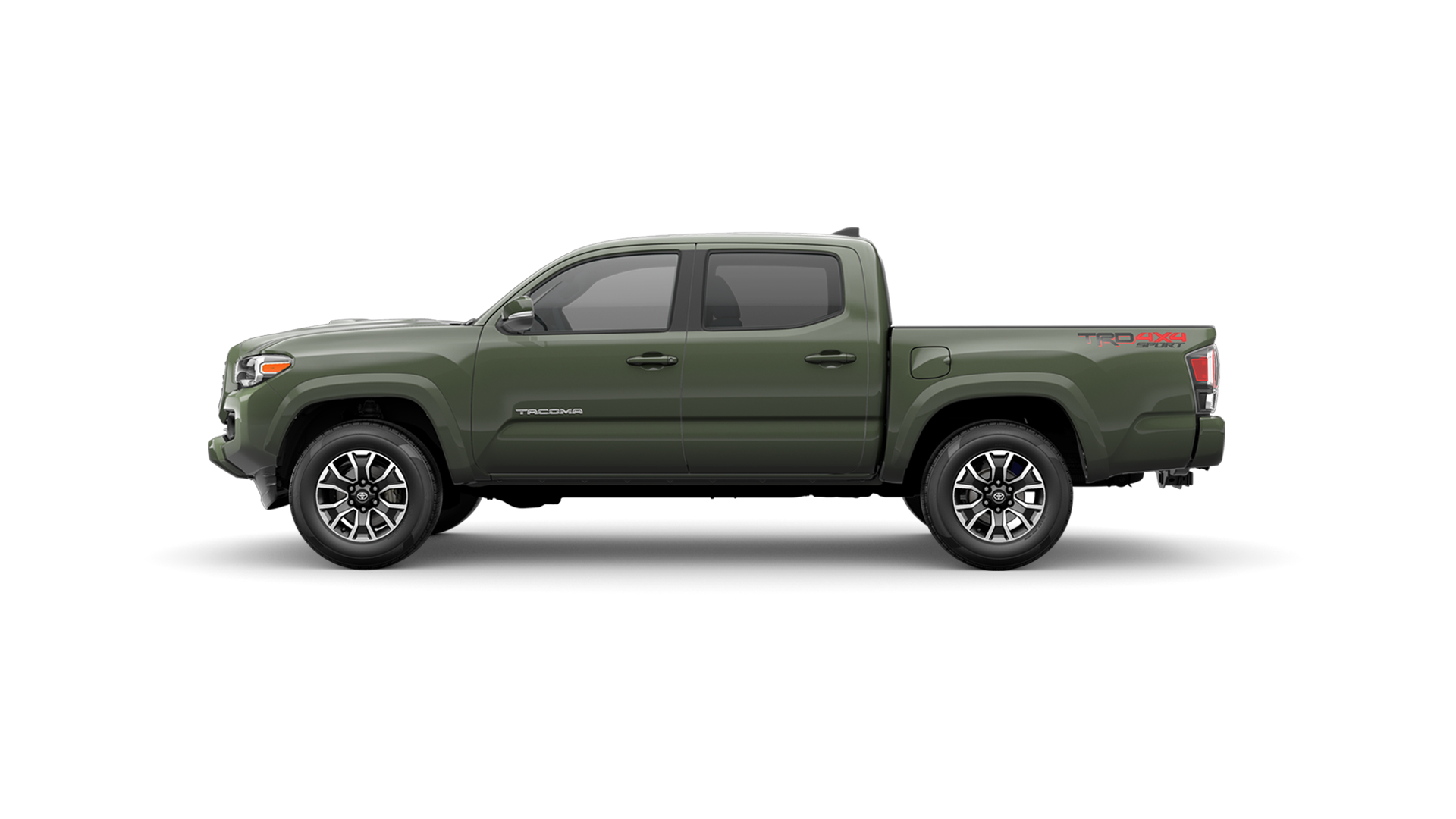 2021 Toyota Tacoma in Army Green.