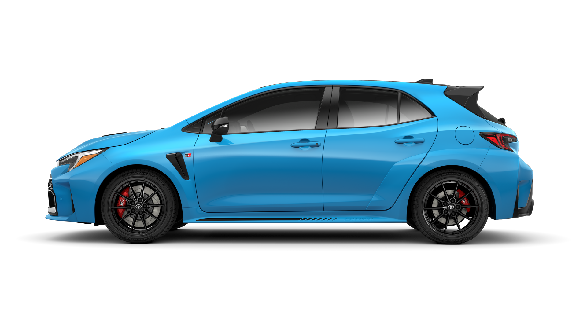 2024 Toyota Corolla in Blue Flame.