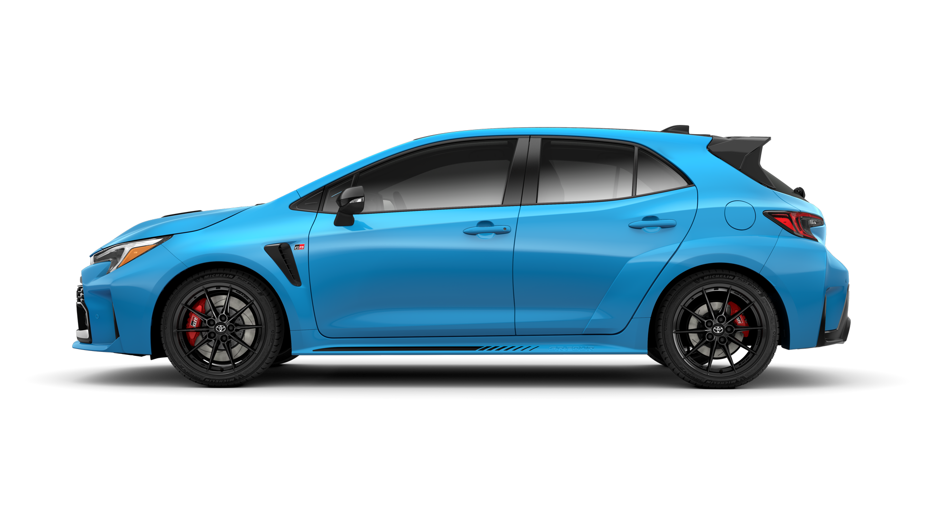 Three-sixty image of 2024 GR Corolla in Blue Flame