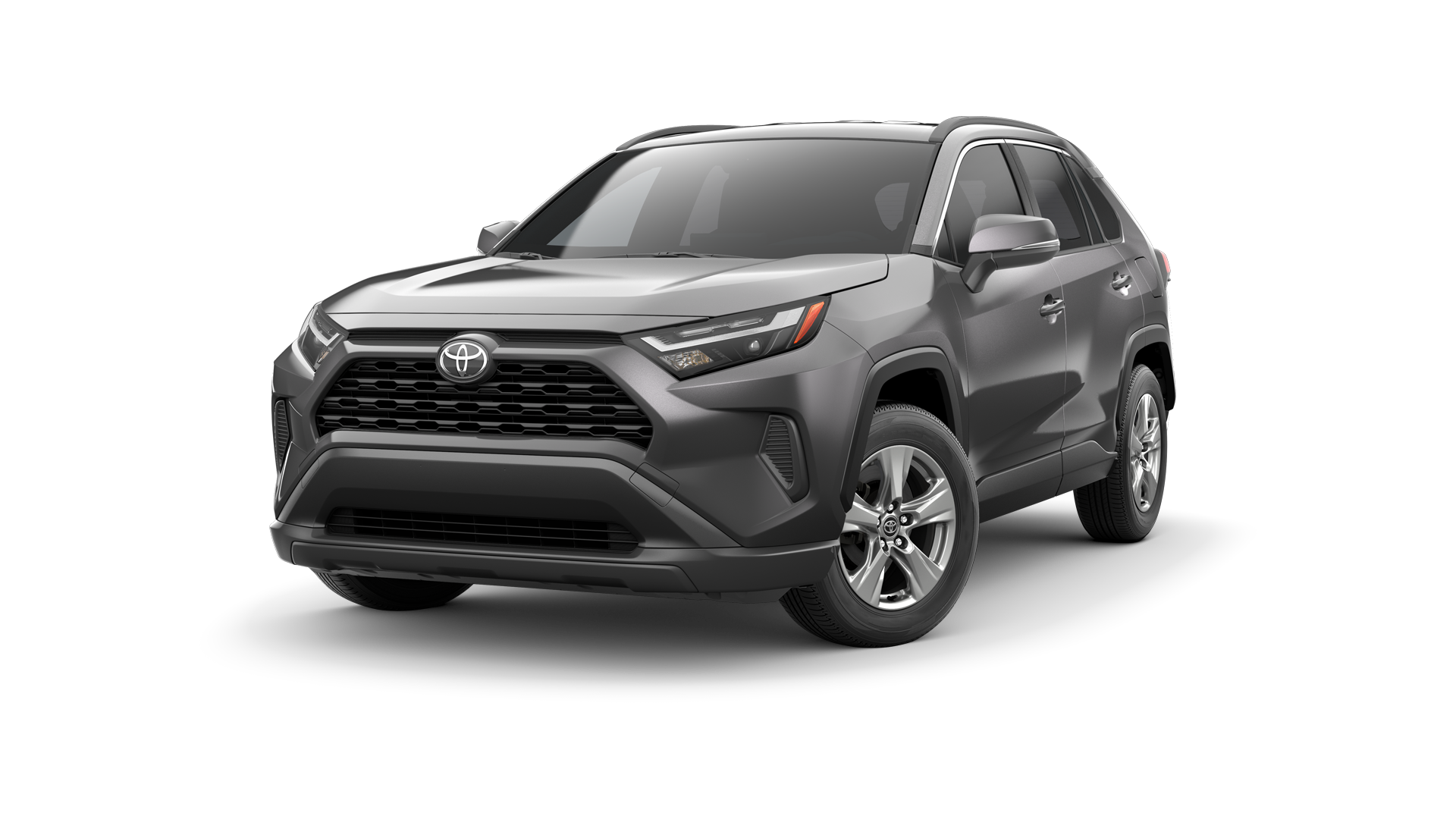 2024 Toyota RAV4 in Magnetic Gray Metallic.