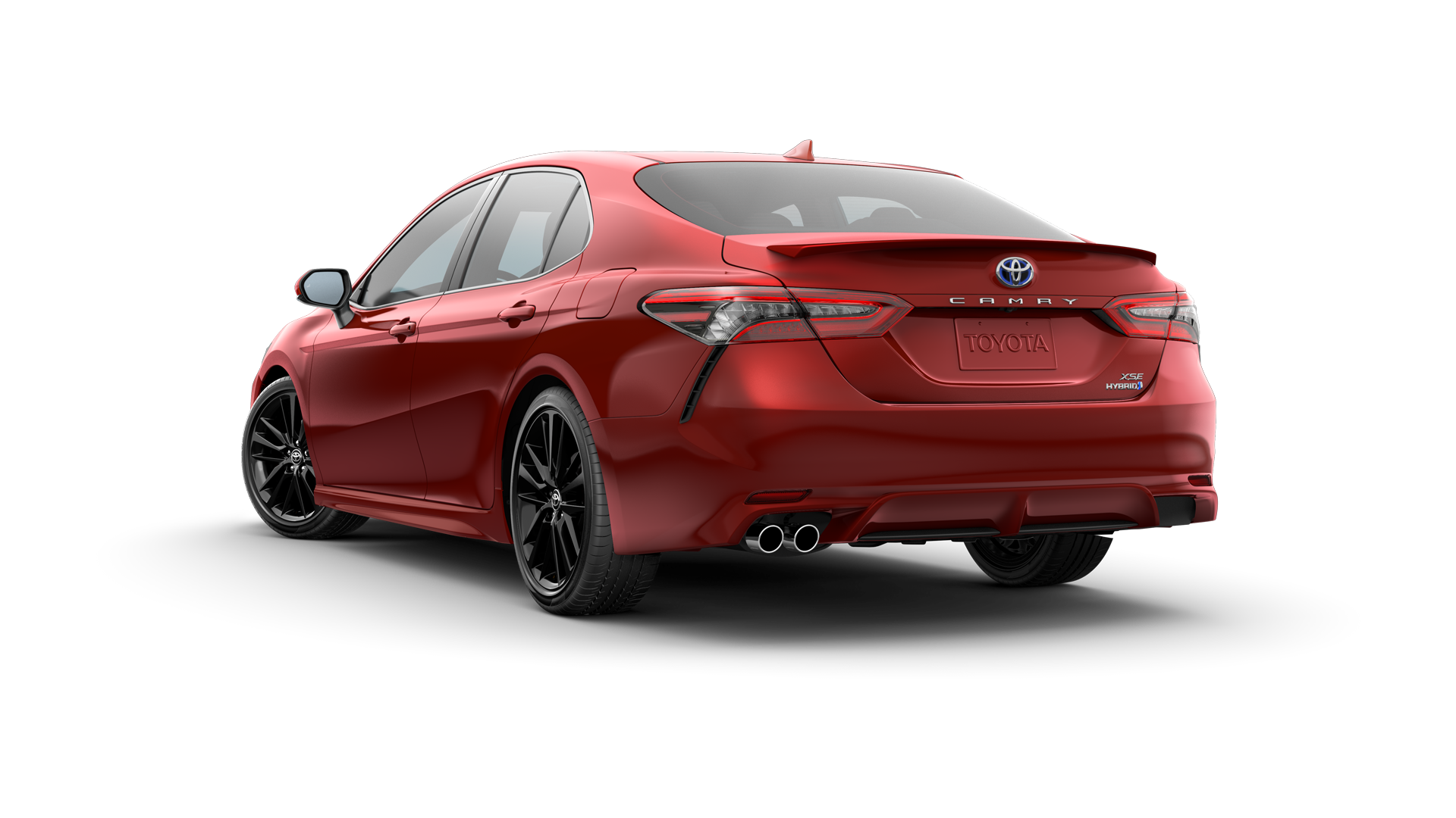 Three-sixty image of 2024 Camry Hybrid in Supersonic Red*